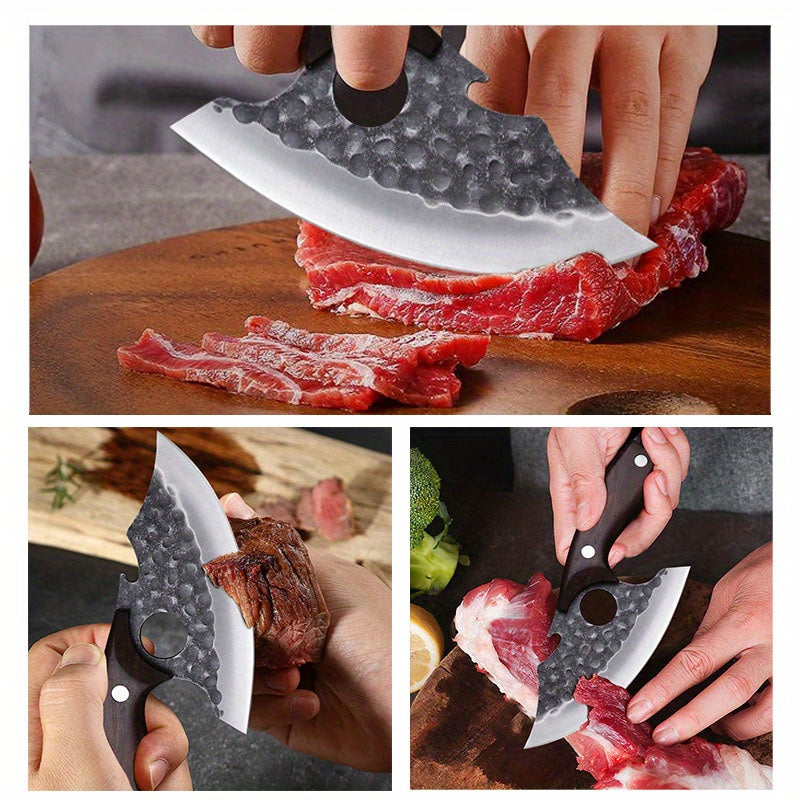 4pcs, Stainless Steel Kitchen Chef Knife Set