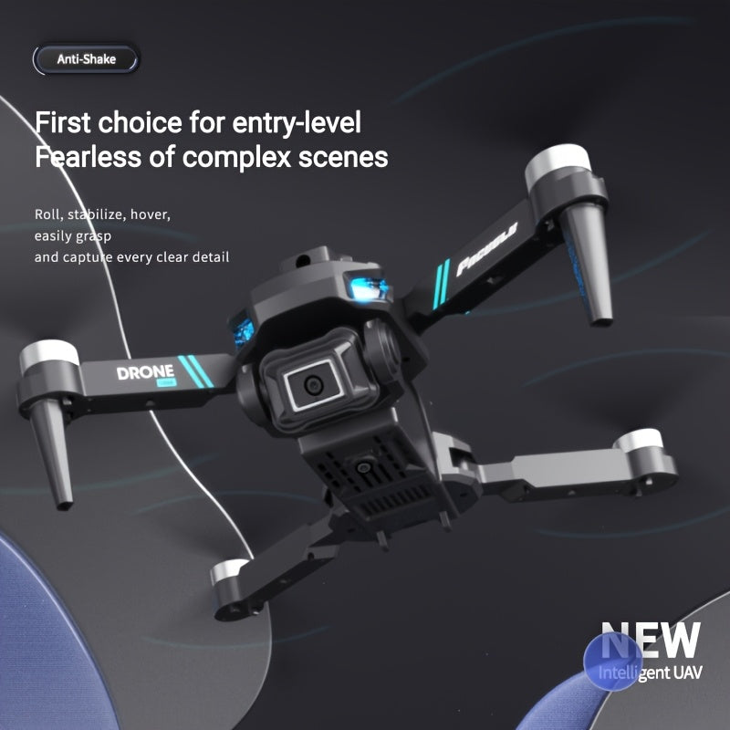 Creative Holiday Gift Selection - New LU60 Dual Camera Aerial Quadcopter, Optical Flow Hover, Foldable Drone, Beginner's Gift for Men, Christmas, Halloween, Thanksgiving Gift, FACEGLE