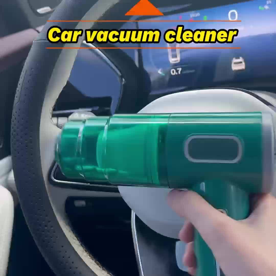 120W Super Strong Wireless Car Vacuum Cleaner -RechargeableHandheld Dust Buster With Cyclone Suction - Effortless, Ultra-PortableAutomotive Cleaning Solution For On-the-Go